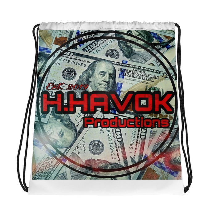 H.Havok Productions Drawstring Bag