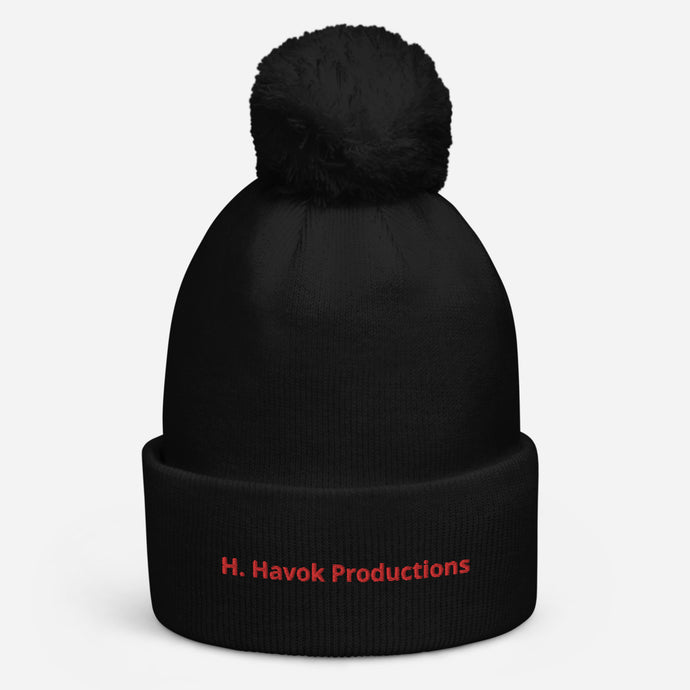 H.Havok Supporter pom pom beanie