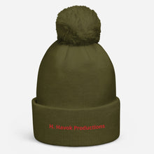 Load image into Gallery viewer, H.Havok Supporter pom pom beanie
